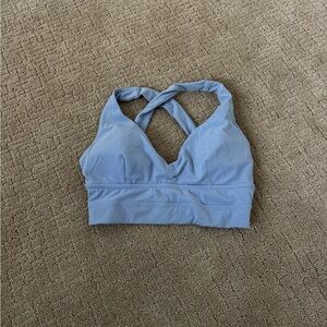 BuffBunny Light Blue Sports Bra